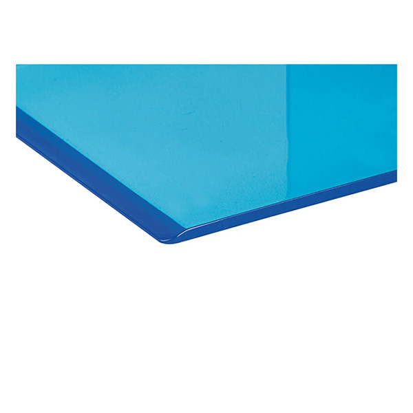 Maul serre-livres acrylique 10 x 10 x 13 cm (2 pièces) - bleu fluo transparent 3513631 402341 - 4