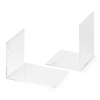 Maul serre-livres acrylique 10 x 10 x 13 cm (2 pièces) - transparent 3513505 402196