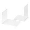 Maul serre-livres acrylique 10 x 10 x 8 cm (2 pièces) - transparent 3513305 402255