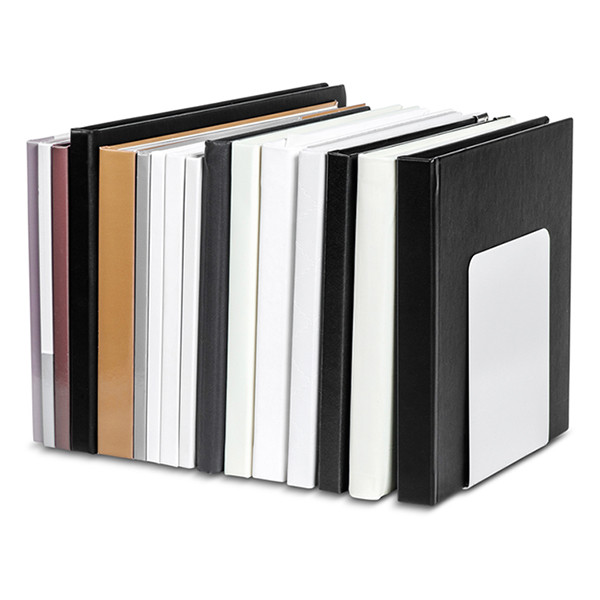 Maul serre-livres en métal 14 x 12 x 14 cm (2 pièces) - gris 3506282 402276 - 6