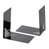 Maul serre-livres en métal 14 x 8,5 x 14 cm (2 pièces) - noir 3501090 402187 - 1