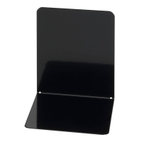 Maul serre-livres en métal avec couche protectrice 14 x 12 x 14 cm (2 pièces) - noir 3506390 402279