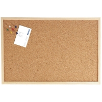Maul tableau en liège avec cadre en bois 80 x 60 cm 2706070 402115