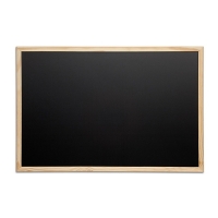 Maul tableau noir avec cadre en bois (60 x 90 cm) 2526170 402002