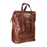 Maverick sac à dos en cuir avec compartiment pour ordinateur portable 15,6 pouces 229903