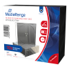 MediaRange slimline boîtiers CD (100 pièces) 097847 - 1