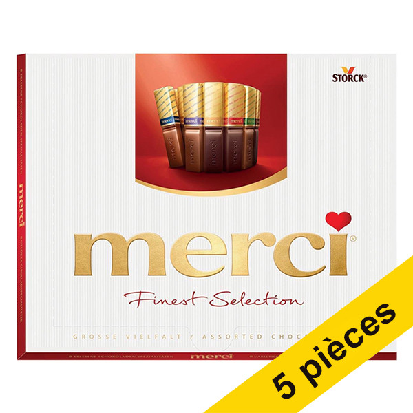 Offre : 5x Merci assortiment 250 grammes 404401 - 1