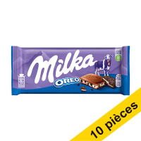 Offre : 10x Milka Oreo tablette de chocolat 100 grammes
