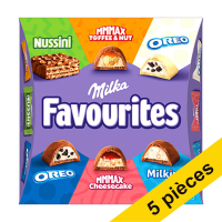 Offre : 5x Milka Favorites (141 grammes)