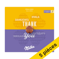 Offre : 5x  Milka bonbons Thank You 110 grammes
