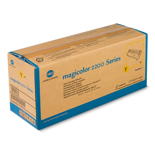 Minolta Konica Minolta 4145503 / 1710471-002 toner jaune (d'origine) 1710471002 4145503 032440 - 1