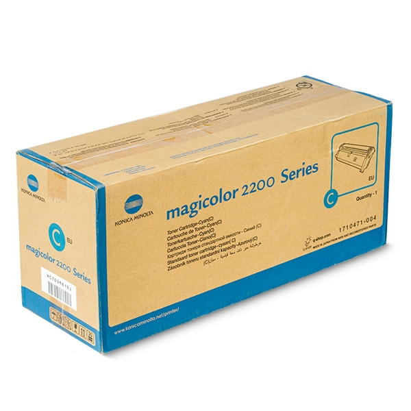 Minolta Konica Minolta 4145703 / 1710471-004 toner cyan (d'origine) 1710471004 4145703 032460 - 1