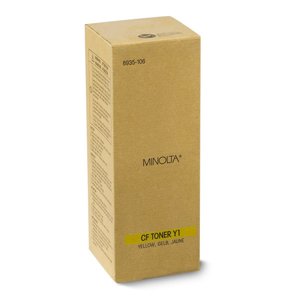 Minolta Konica Minolta 8935-106 Y1 toner (d'origine) - jaune 8935-106 072202 - 1