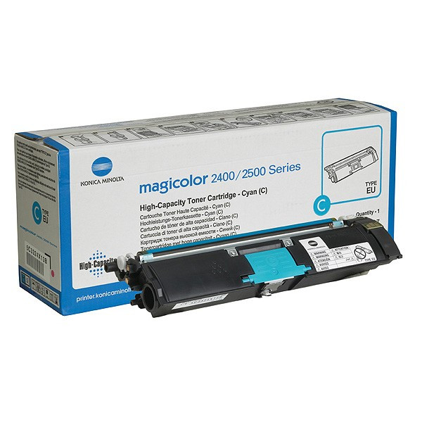 Minolta Konica Minolta A00W331 / 1710589-003 toner cyan (d'origine) 1710589-003 A00W331 032814 - 1