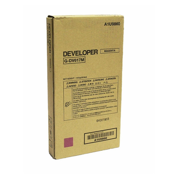 Minolta Konica Minolta DV-617M (A1U9860) développeur (d'origine) - magenta A1U9860 073478 - 1
