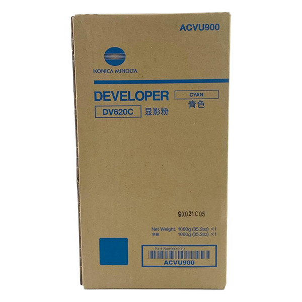 Minolta Konica Minolta DV-620C (ACVU900) développeur (d'origine) - cyan ACVU900 073394 - 1