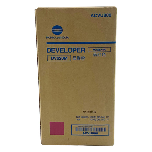 Minolta Konica Minolta DV-620M (ACVU800) développeur (d'origine) - magenta ACVU800 073396 - 1