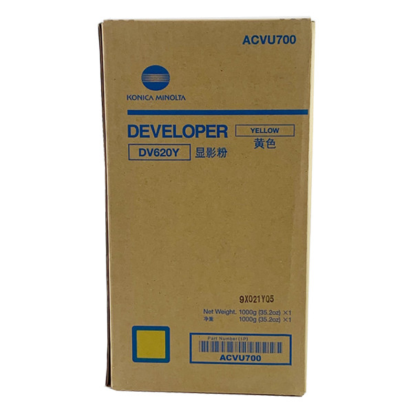 Minolta Konica Minolta DV-620Y (ACVU700) développeur (d'origine) - jaune ACVU700 073398 - 1