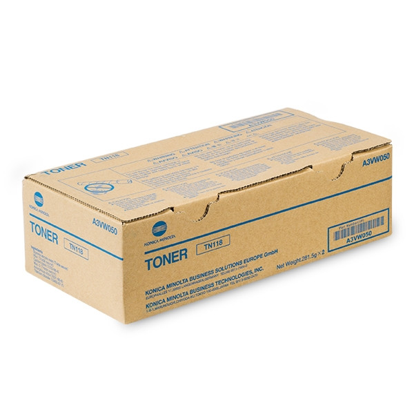 Minolta Konica Minolta  TN-118 (A3VW050) toner 2 pièces (d'origine) - noir A3VW050 072706 - 1