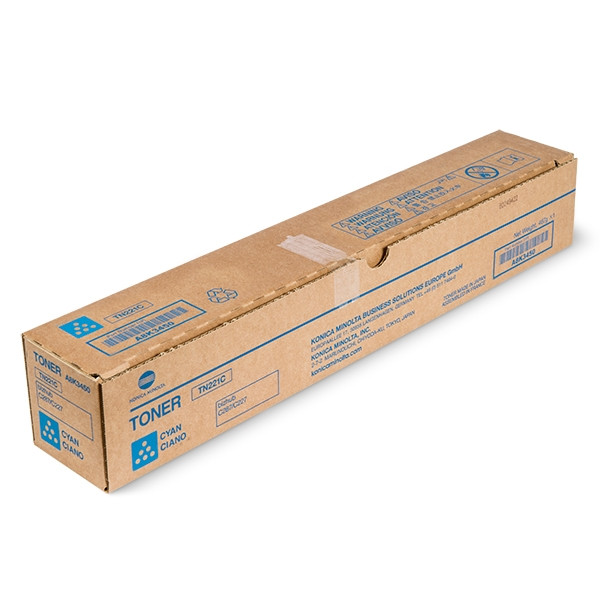 Konica Minolta TN-221C (A8K3450) toner (d'origine) - cyan 072982 - 1