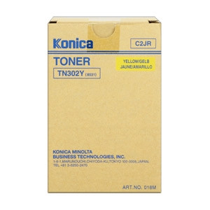 Minolta Konica Minolta TN-302Y (018M) toner (d'origine) - jaune 018M 072546 - 1
