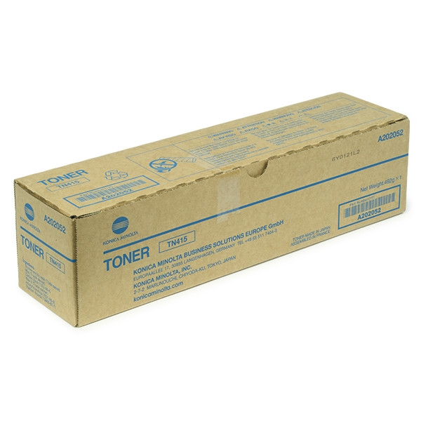 Minolta Konica Minolta TN-415 (A202052) toner (d'origine) - noir A202052 072696 - 1