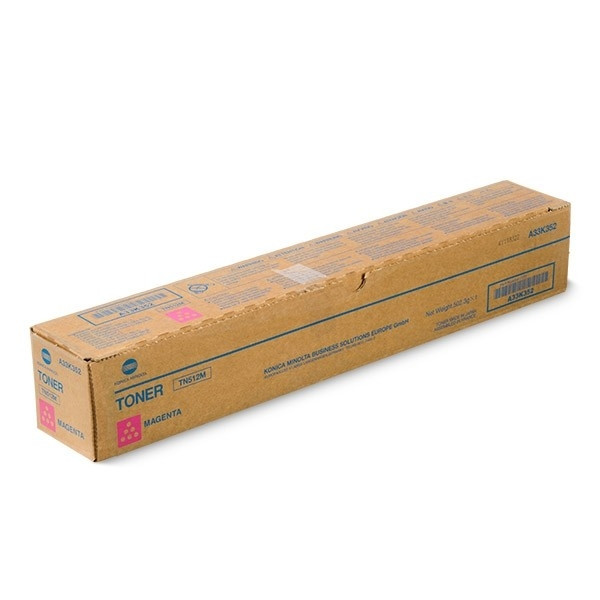 Minolta Konica Minolta TN-512M (A33K352) toner (d'origine) - magenta A33K352 901893 - 1