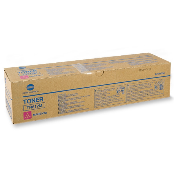 Minolta Konica Minolta TN-612m (A0VW350) toner (d'origine) - magenta A0VW350 072442 - 1