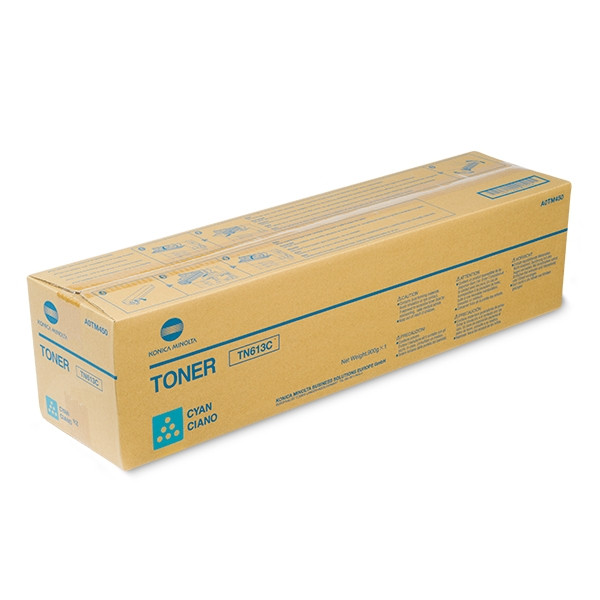 Minolta Konica Minolta TN-613C (A0TM450) toner (d'origine) - cyan A0TM450 072326 - 1