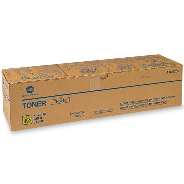 Minolta Konica Minolta TN-616Y (A1U9250) toner (d'origine) - jaune A1U9250 072522 - 1