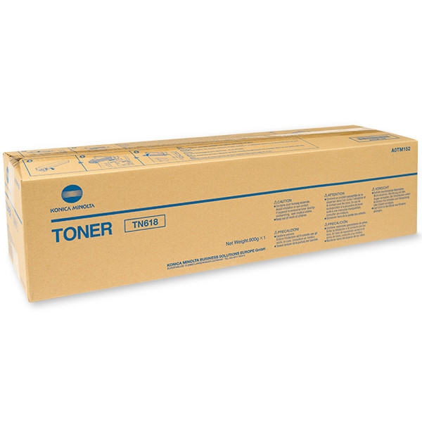 Minolta Konica Minolta  TN-618 (A0TM152) toner (d'origine) - noir A0TM152 072640 - 1