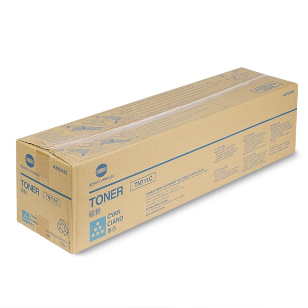 Minolta Konica Minolta TN-711C (A3VU450) toner (d'origine) - cyan A3VU450 072624 - 1