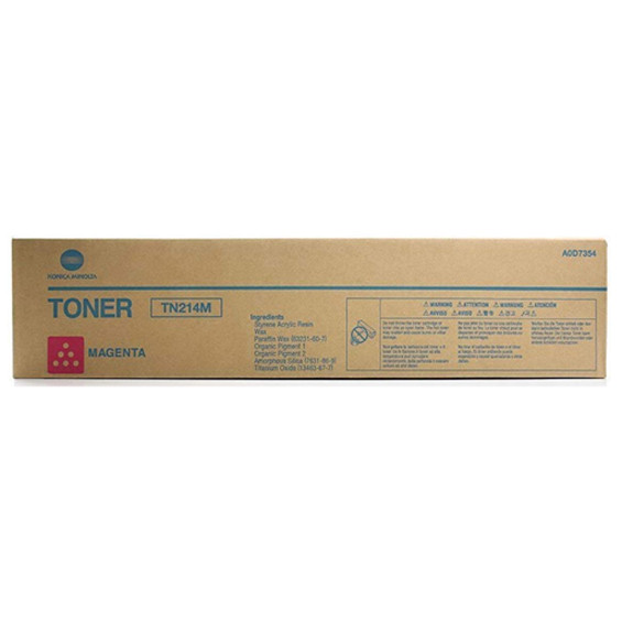 Minolta Konica Minolta TN214M toner (d'origine) - magenta A0D7354 072242 - 1