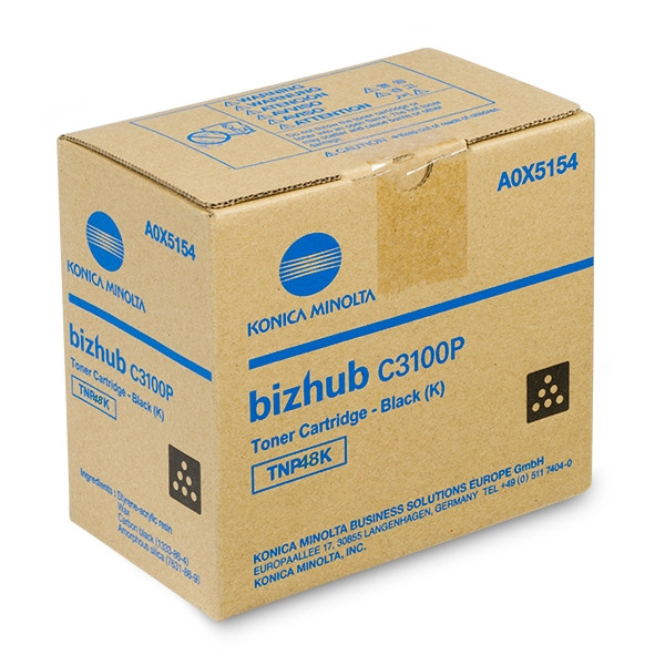 Konica Minolta TNP-48K (A5X0150) toner noir (d'origine) 902396 - 1