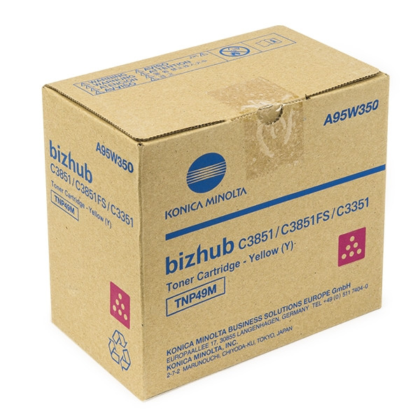 Minolta Konica Minolta TNP-49M (A95W350) toner (d'origine) - magenta A95W350 032644 - 1