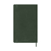 Moleskine Large agenda semainer 18 mois 2026-2027 à couverture souple (ANGL) - vert myrte 440044 - 6