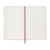 Moleskine Large agenda semainier 18 mois 2026-2027 à couverture rigide (ANGL) - rouge écarlate 440038 - 3