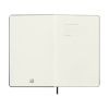 Moleskine Large agenda semainier 18 mois 2026-2027 à couverture rigide (format paysage) ANGL - noir 440045 - 2