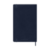 Moleskine Large agenda semainier 18 mois 2026-2027 à couverture souple (ANGL) - bleu saphir 440043 - 6