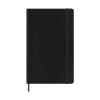 Moleskine Large agenda semainier 18 mois 2026-2027 à couverture souple (ANGL) - noir 440040 - 1