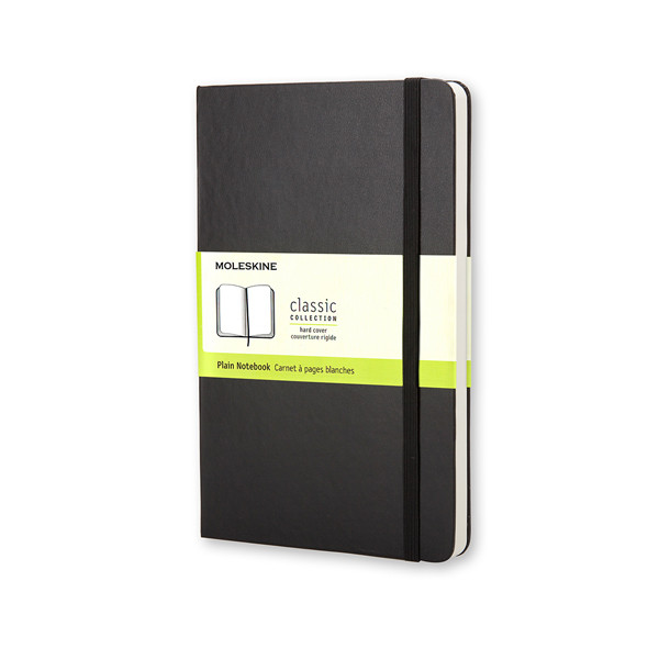 Moleskine Large carnet vierge couverture rigide - noir IMQP062 313059 - 1