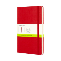 Moleskine Large carnet vierge couverture rigide - rouge IMQP062R 313061