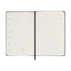Moleskine Pocket agenda semainier 18 mois 2026-2027 à couverture rigide (ANGL) - noir 440035 - 3
