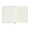Moleskine XL 12 mois agenda semainier 2026 à couverture rigide (ANGL) - bleu saphir 262547 - 2