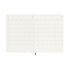 Moleskine XL 12 mois agenda semainier 2026 à couverture souple (ANGL) - noir 262548 - 4