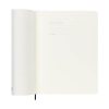 Moleskine XL agenda semainier 12 mois 2027, couverture souple (ANG) - bleu saphir 440049 - 2