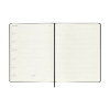 Moleskine XL agenda semainier 18 mois 2026-2027 à couverture rigide (ANGL) - noir 440037 - 3