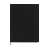 Moleskine XL agenda semainier 18 mois 2026-2027 à couverture souple (ANGL) - noir 440041 - 1
