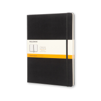 Moleskine XL carnet ligné couverture rigide - noir IMQP090 313079