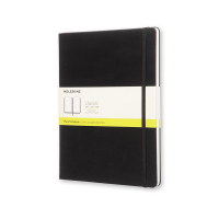 Moleskine XL carnet vierge couverture rigide - noir IMQP092 313065